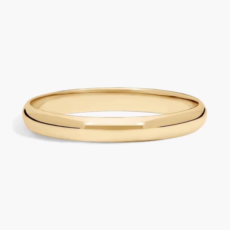 Classic Wedding Ring in 14k Yellow Gold (3mm)