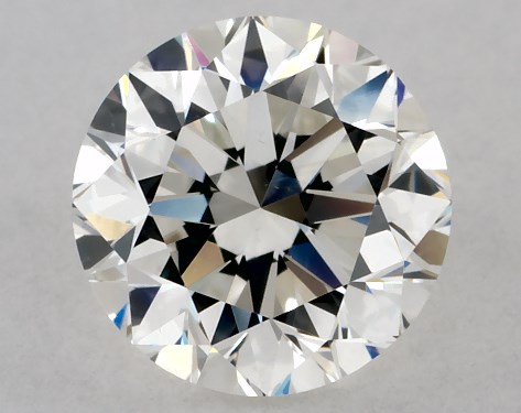 GIA 1.00 Carat H-VS2 Very Good Cut Round Diamond