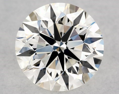 GIA 1.00 Carat H-VS1 Very Good Cut Round Diamond