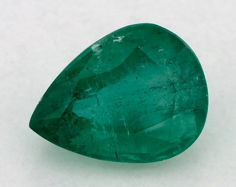 2.04 Carat Pear Natural Green Emerald